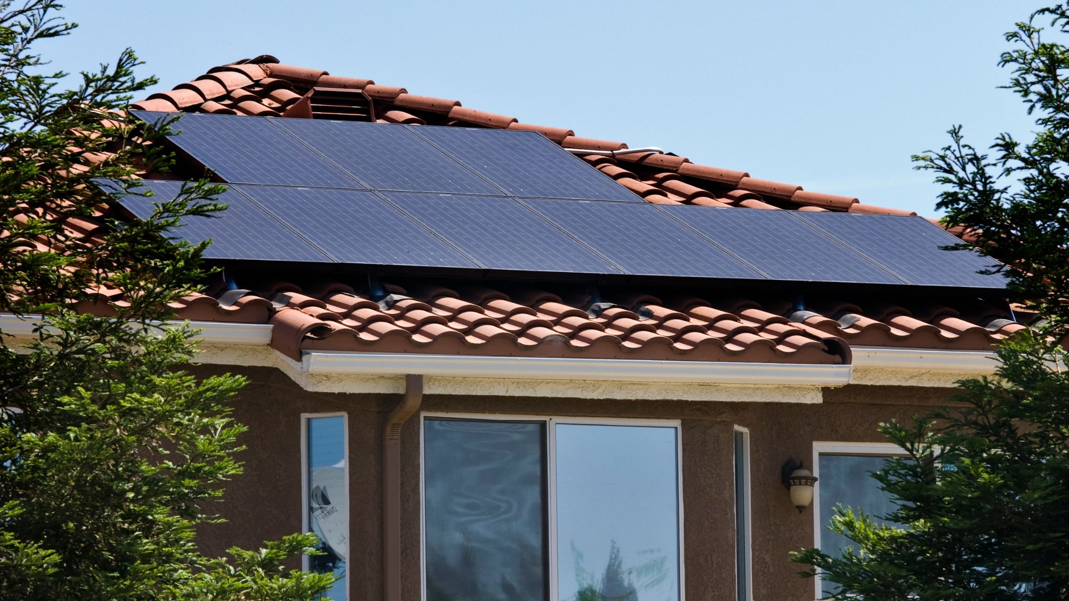 Instalación en techo de tejas